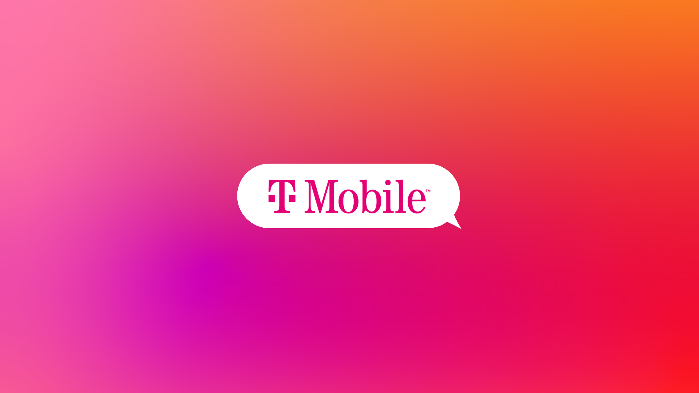 T-Mobile logo in a chat bubble