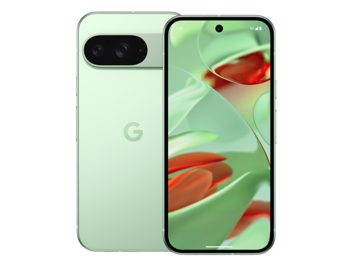 Green Pixel 9 Pro 