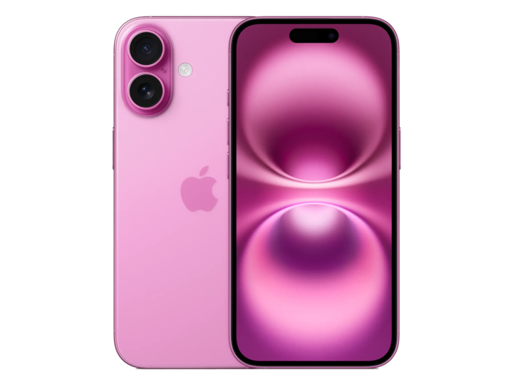 Pink iPhone 16