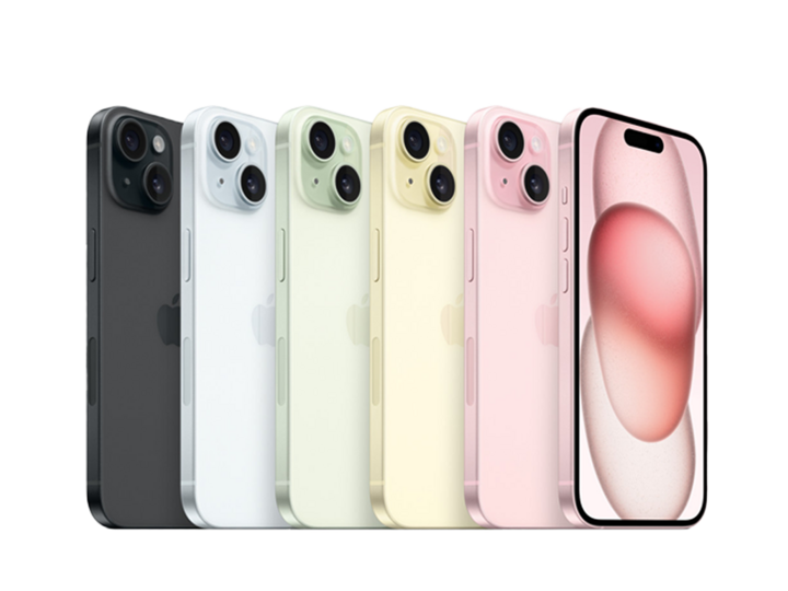 iPhone 15 all colors