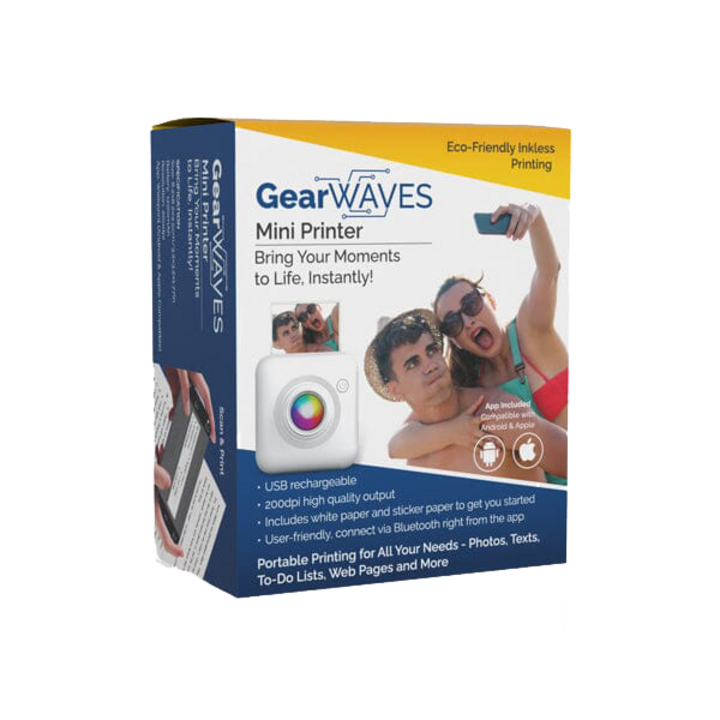 gear waves mini printer