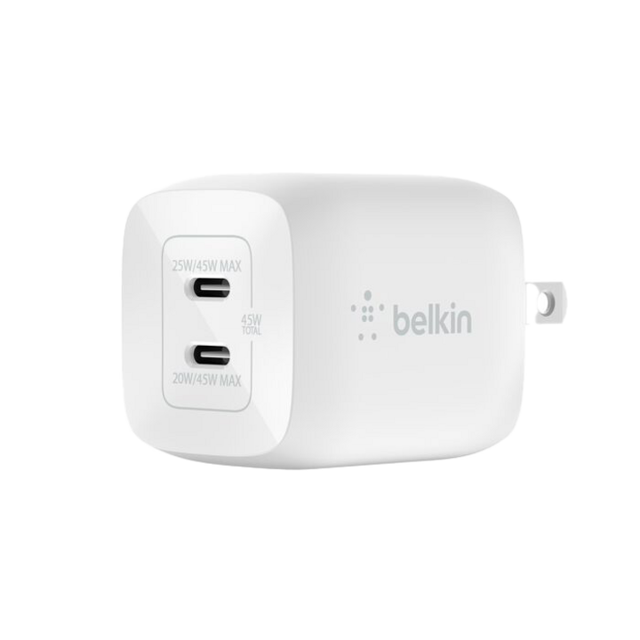 Belkin Dual Part USB-C Wall Plug - 45W