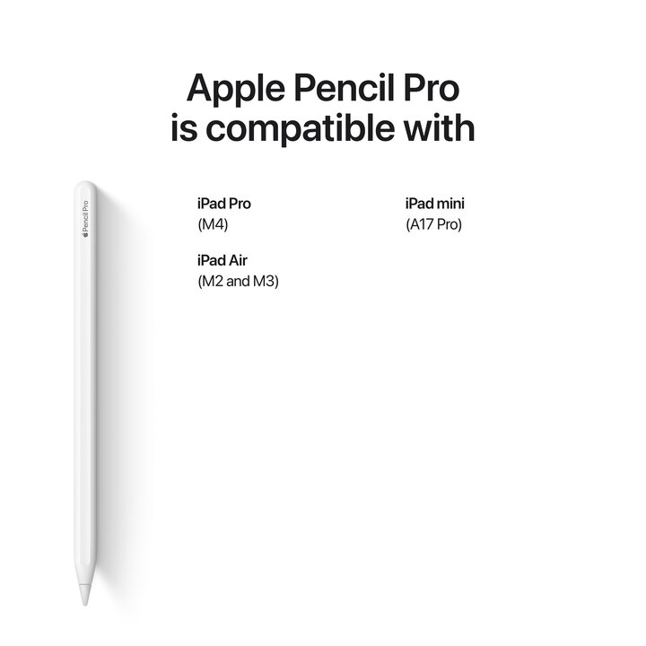 apple pencil pro compatibility list