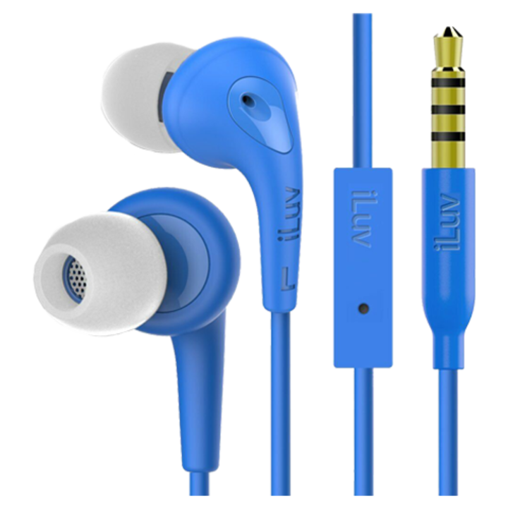 Blue iLuv Bubble Gum 3 Earbuds